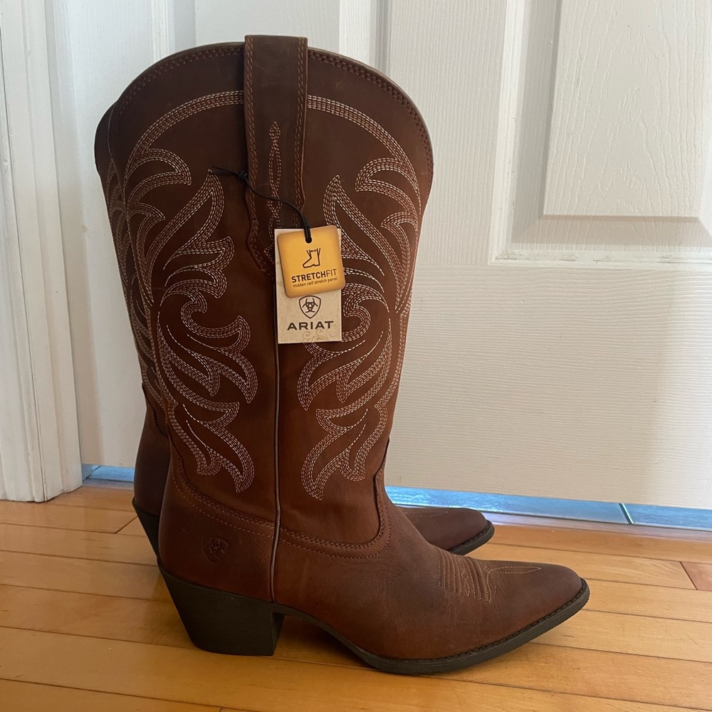 Ariat Chestnut Western Boots